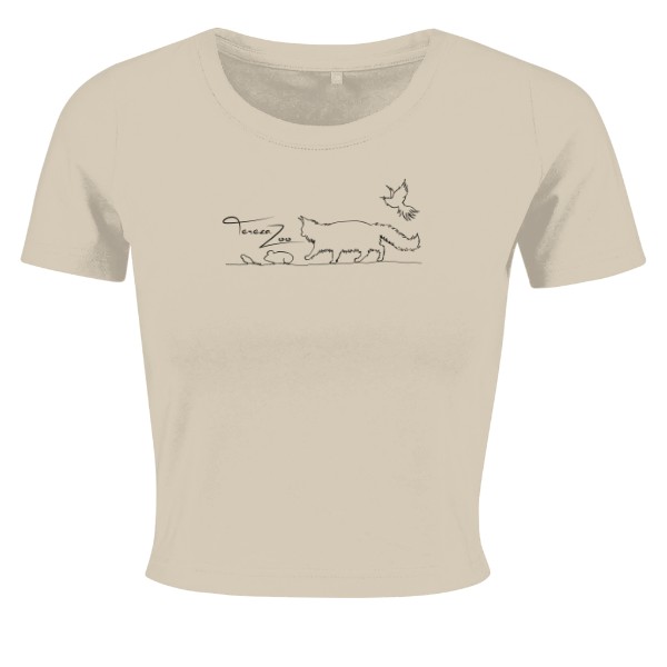 Tričko s potiskem TerezaZoo - crop