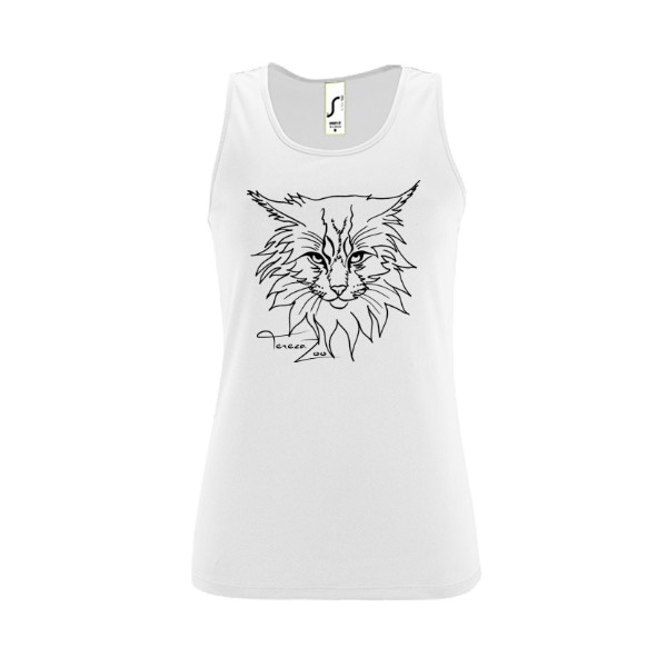 Dámské funkční tílko s potiskem TerezaZoo - dámské sport