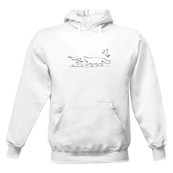 Pánská mikina s kapucí Just Hoods s potiskem TerezaZoo - pánské
