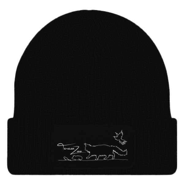 Čepice  s potiskem TerezaZoo UNI s bílou